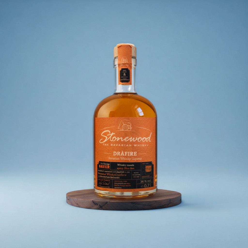 STONEWOOD „DRAFIRE” – Bavarian Whisky Liqueur (0,7l)