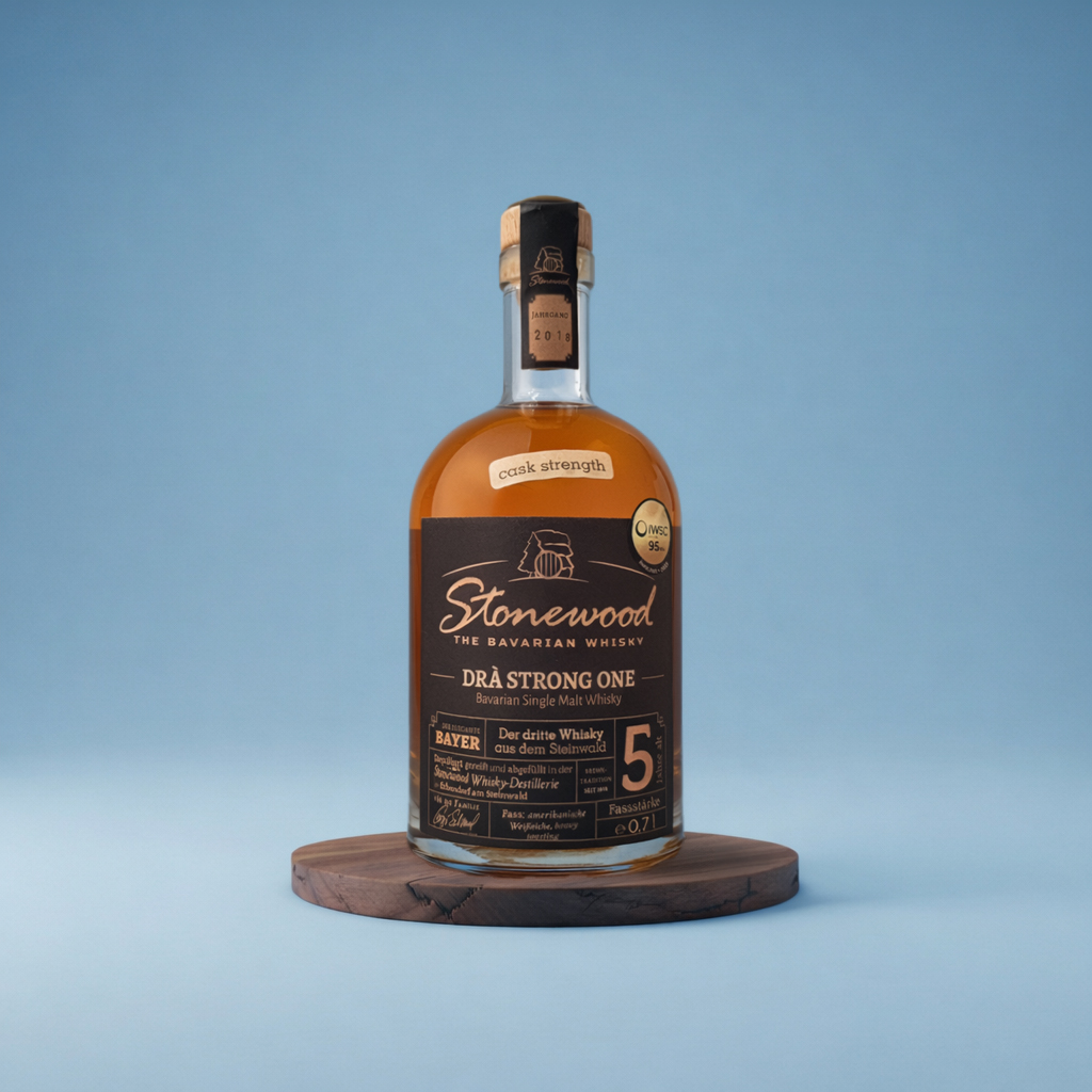 STONEWOOD „DRA STRONG ONE” – Bavarian Single Malt Whisky (0,7l)